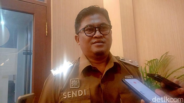 Kepala Dinas Perumahan dan Kawasan Permukiman (Disperkim) Kabupaten Sukabumi Sendi Apriadi