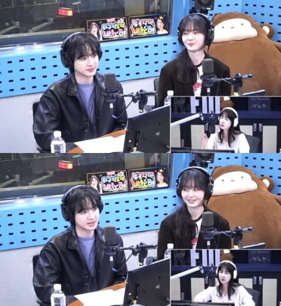 Kim Seung Yoon, aktris yang terungkap akan menikah dengan Jang Dong Yoon. Momen Jang Dong Yoon dan Kim Seung Yoon mempromosikan film The Yeast di acara radio.