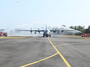 Hercules A-1319 Kembali ke Malang, Kekuatan Lanud Abd Saleh Bertambah