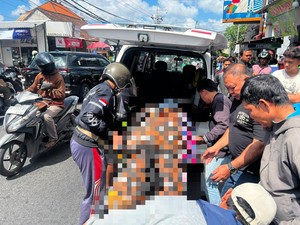 Tiba-tiba Ambruk, Pria Pasuruan Tewas di Trotoar Jalan Raya Canggu