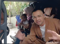 Nikmati Hari Libur, Raffi Ahmad Ajak Anak-anak ke Lokasi Syuting