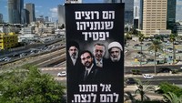 Reklame 'Musuh Netanyahu' Mejeng Jelang Pemilu Israel, Ada Erdogan-Mamdani
