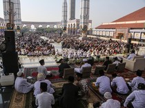 Semarak Maulid Nabi, Ribuan Umat Padati Masjid Agung Jateng