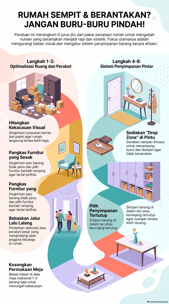Tips menata barang di rumah.
