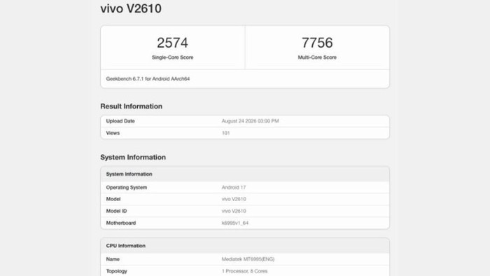 Vivo X500