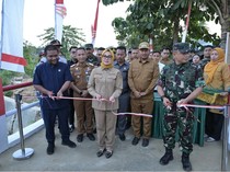 Walkot Siska Apresiasi TNI Bangun 2 Jembatan Garuda Buka Akses di Kendari