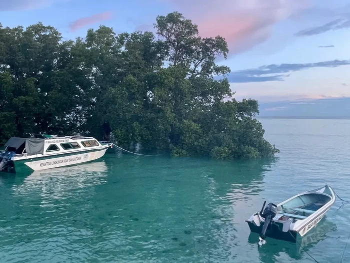 Wisata Suaka Margasatwa Pulau Semama, Kepulauan Derawan, Berau, Kaltim. (dok Kemenhut)
