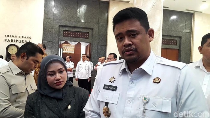 Gubernur Sumut Bobby Nasution.