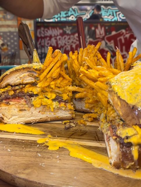 Burger 5 kilogram di Dubai Burger 5 kilogram di Dubai