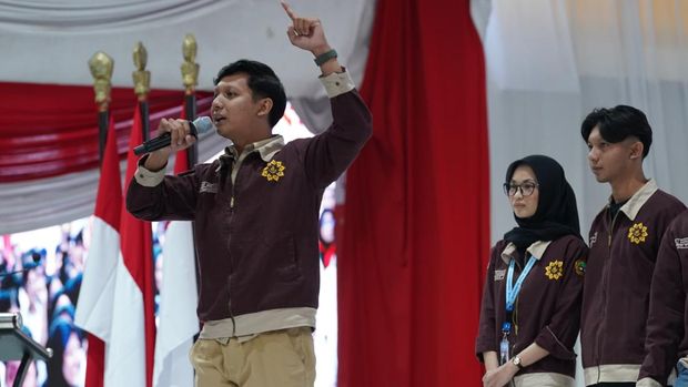 Daya kritis 3.160 Mahasiswa baru (maba) Untag dibakar lewat pengenalan organisasi kemahasiswaan BEM dan DPM saat PPKMB 2026.