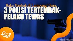 Video: Baku Tembak di Lampung Utara, 3 Polisi Tertembak-Pelaku Tewas