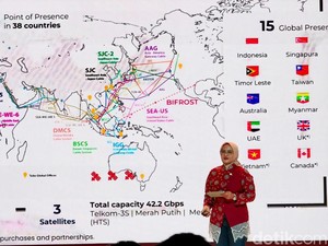 Telkom Punya Ambisi Besar: Indonesia Jadi Hub Internet Asia Pasifik