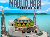 Juventus Unggah Gambar Masjid Terapung Parepare, Ucapkan Selamat Maulid