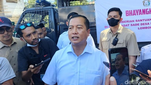 Gubernur NTB, Lalu Muhamad Iqbal, saat ditemui awak media di Sade, Rabu (26/8/2026).