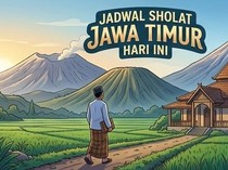 Jadwal Sholat Jawa Timur 2 Oktober 2026, Lengkap Seluruh Kabupaten/Kota