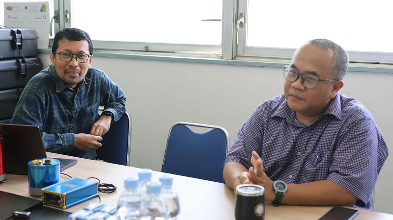 Inovator Geolini, Dr Zulfakriza dan Prof Andri Dian Nugraha.