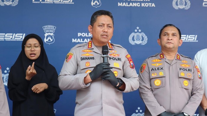 Kapolresta Malang Kota Kombes Danang Setiyo Pambudi Soekarno