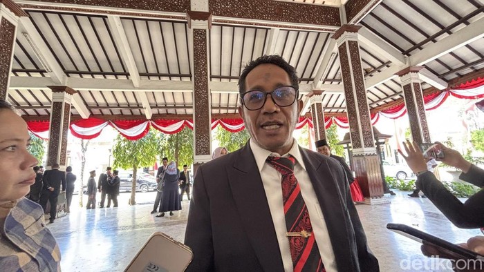Kepala Pelaksana BPBD Kabupaten Sidoarjo Sabino Mariano