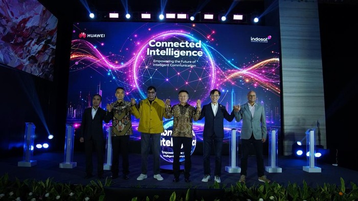 Kerja Sama Indosat Ooredoo Hutchison dan Huawei