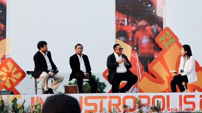 Konferensi pers Industropolis Run 2026, Rabu (26/8/2026).