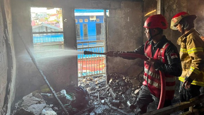 Rumah di Balikpapan Hangus Terbakar,