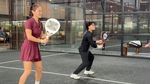 Saaih Halilintar Senang Main Bareng Pemain Padel No 1 Asia Kotomi Ozawa