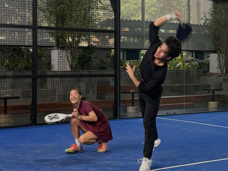 Saaih Halilintar Senang Main Bareng Pemain Padel No 1 Asia Kotomi Ozawa