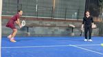Saaih Halilintar Senang Main Bareng Pemain Padel No 1 Asia Kotomi Ozawa