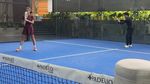 Saaih Halilintar Senang Main Bareng Pemain Padel No 1 Asia Kotomi Ozawa