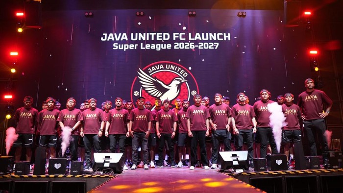 Skuad Java United yang akan bertanding di Super League 2026/2027 resmi diperkenalkan di Semarang, pada Rabu (26/8/2026).