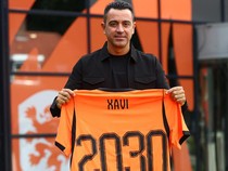 Jadi Pilihan Ketiga Latih Timnas Belanda, Xavi: Saya Tidak Peduli