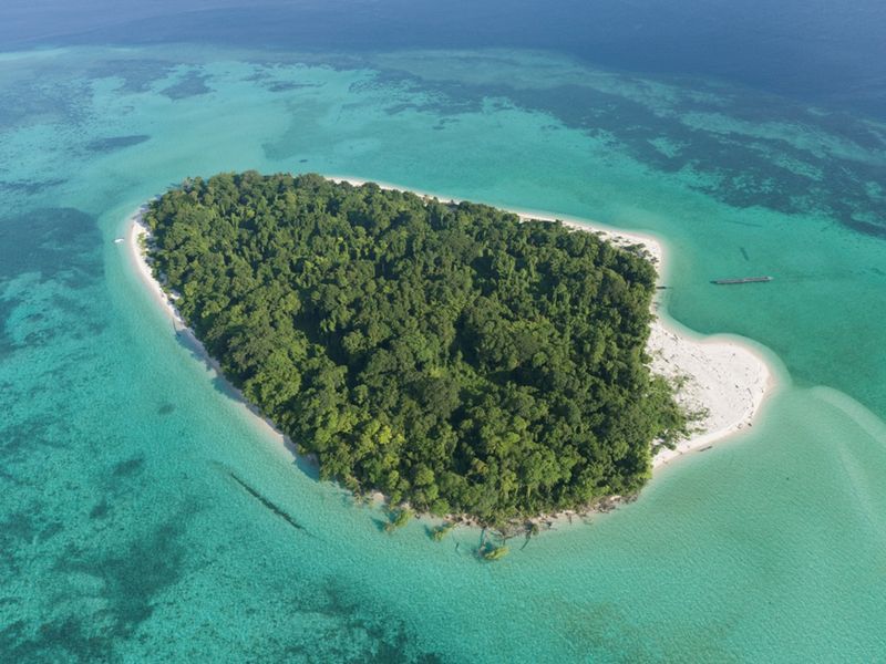 Taman Wisata Alam Pulau Sangalaki di Kepulauan Derawan, Berau. (dok BKSDA Kaltim) Taman Wisata Alam Pulau Sangalaki di Kepulauan Derawan, Berau. (dok BKSDA Kaltim)