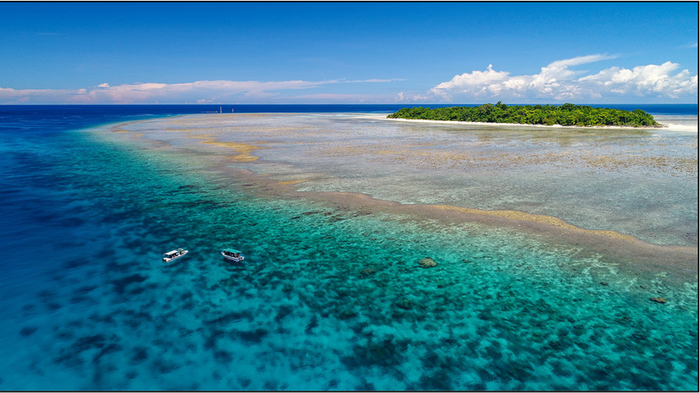 Taman Wisata Alam Pulau Sangalaki di Kepulauan Derawan, Berau. (dok BKSDA Kaltim)