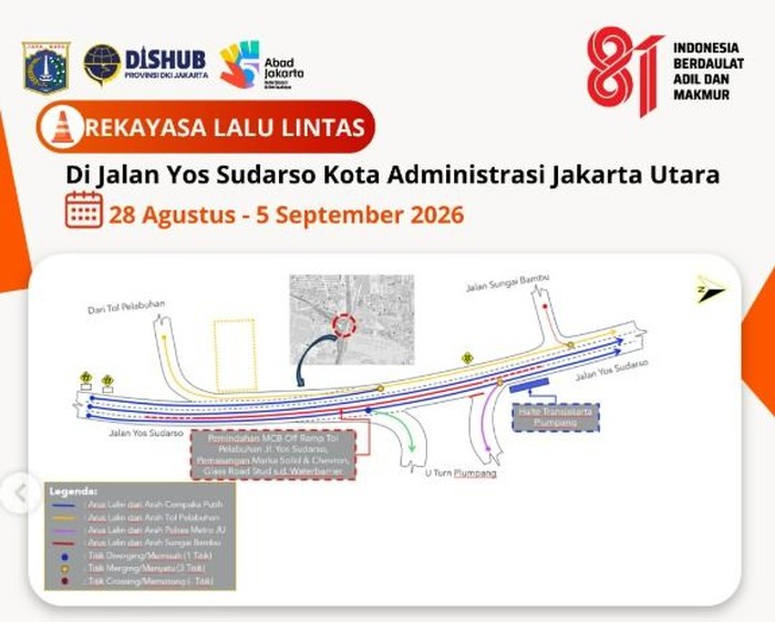 Tangkapan layar akun IG Dishub DKI Jakarta