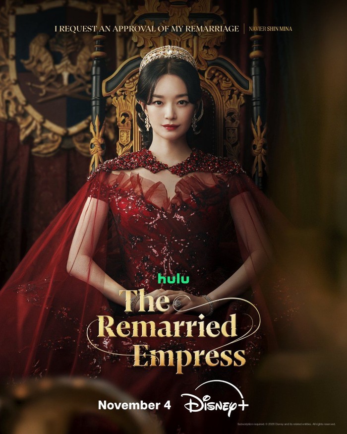 Poster karakter drama Korea The Remarried Empress.