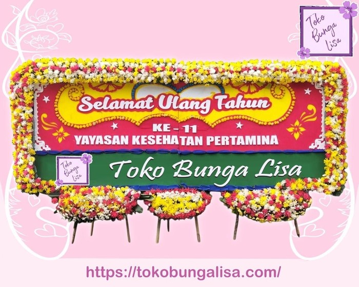 Toko Bunga Lisa Menerima Pesanan Karangan Bunga Berbagai Ucapan