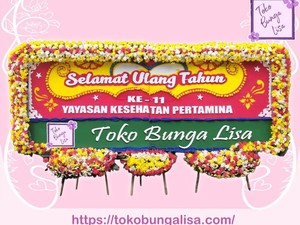 Toko Bunga Lisa Menerima Pesanan Karangan Bunga Berbagai Ucapan