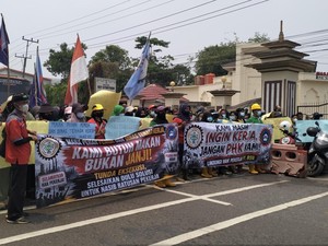 Terancam PHK Massal, Ratusan Pekerja Perkebunan Minta Tunda Eksekusi Lahan