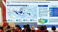 RI Siapkan 4 Landing Station Kabel Laut, Bidik Jadi Hub Asia Pasifik