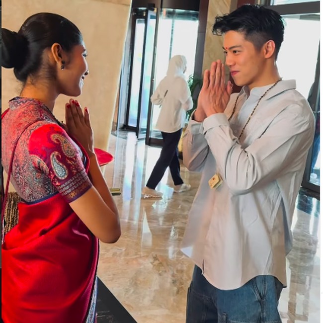 Potret Kemesraan Aktor Taiwan dan Wanita India yang Viral, Berawal dari Hotel
