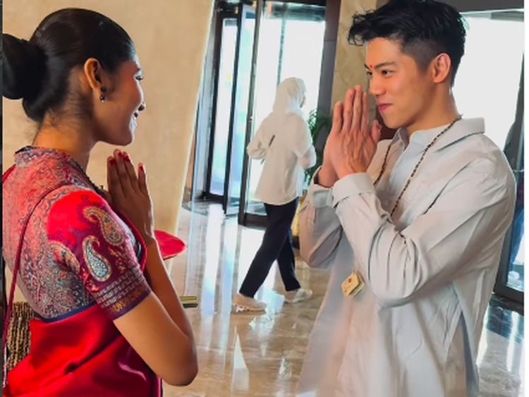 Potret Kemesraan Aktor Taiwan dan Wanita India yang Viral, Berawal dari Hotel