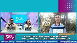Video: Pendakian Semeru Ditutup Akibat Munculnya Titik Api di Ranu Kembang