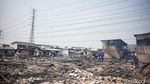Kebakaran Hanguskan 60 Rumah di Muara Angke