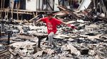 Kebakaran Hanguskan 60 Rumah di Muara Angke