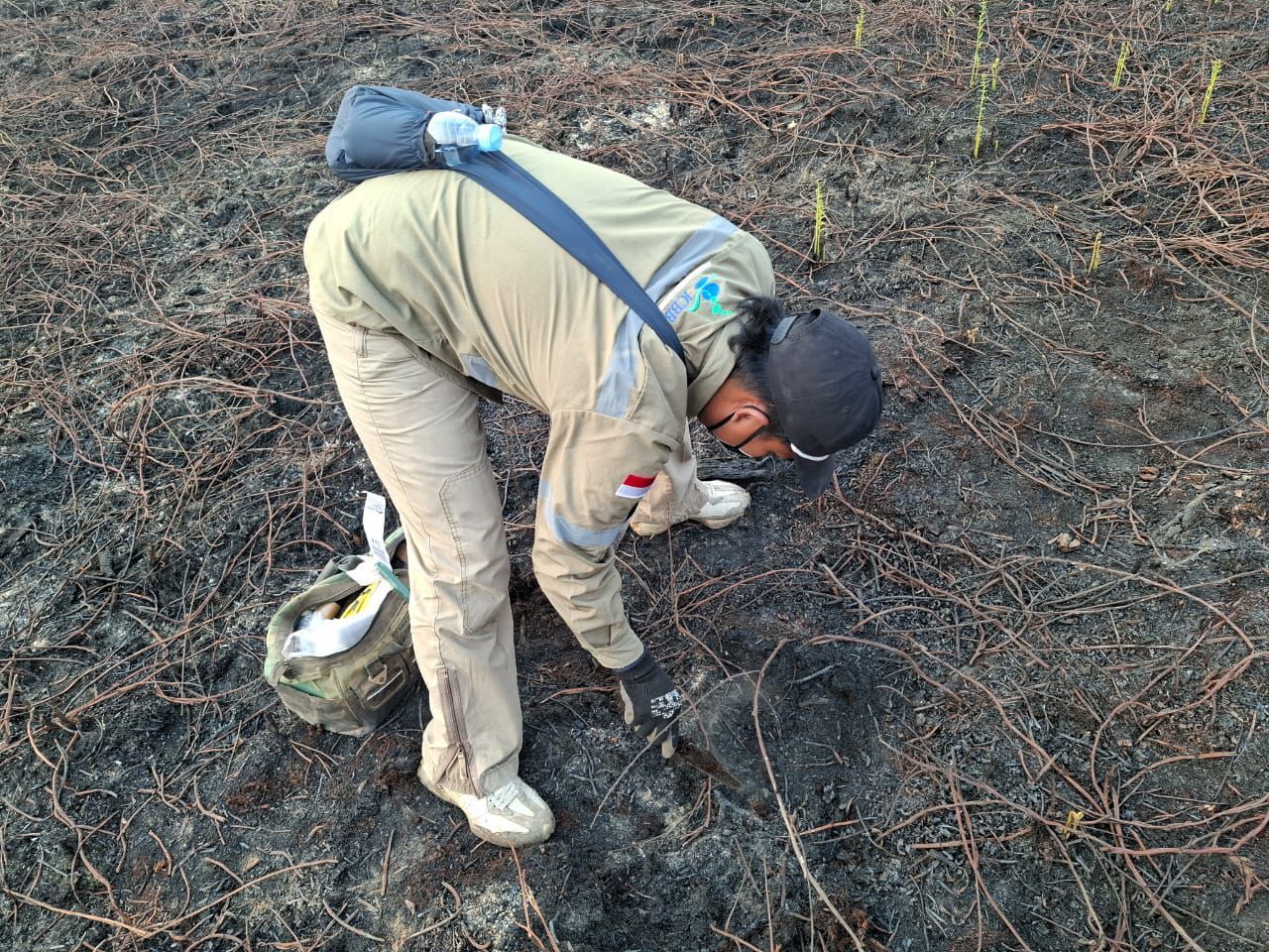 KLH/BPLH Terjunkan Ratusan Pengawas Usut Empat Puluh Dua Perusahaan Terduga Pembakar Lahan di Sumatera dan Kalimantan. (Dok. Kementerian KLH/BPLH)