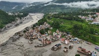 Update Korban Banjir Bandang Nepal: 584 Orang Tewas, 2.400 Hilang