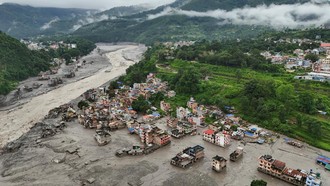 Update Korban Banjir Bandang Nepal: 584 Orang Tewas, 2.400 Hilang