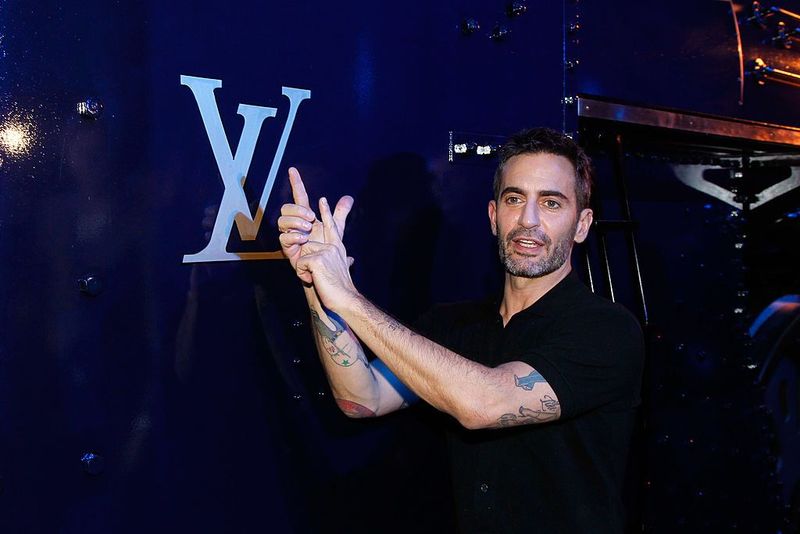 PARIS, FRANCE - MARCH 07: Designer Marc Jacobs during the Louis Vuitton Ready-To-Wear Fall/Winter 2012 show as part of Paris Fashion Week on March 7, 2012 in Paris, France. (Photo by Michel Dufour/WireImage)