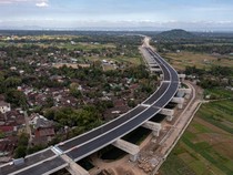 Melihat dari Udara Proyek Tol Yogyakarta-Bawen yang Hampir Selesai