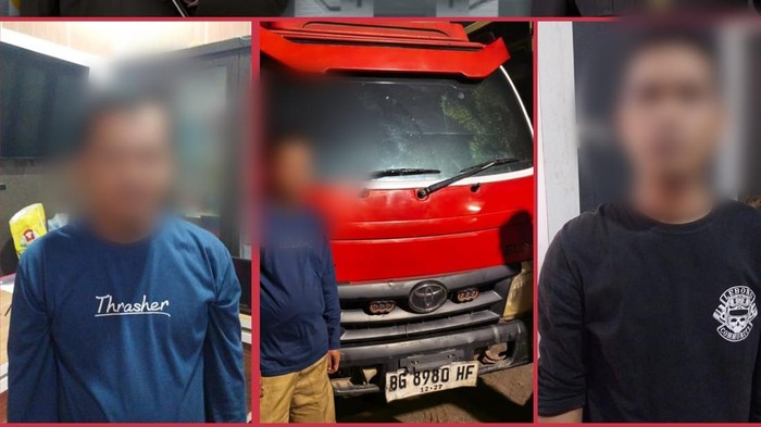 Polisi amankan pelaku angkut minyak solar ilegal di Muba.